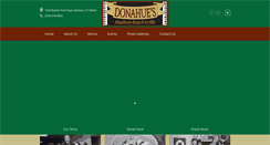 Desktop Screenshot of donahuesmadisonbeachgrille.com